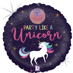Unicorn Party ballon 18" -...