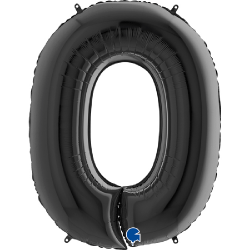 Chiffre '0' Bleu 66 cm