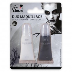 Duo maquillage - noir, blanc