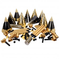 Kit cotillons - or et noir...