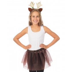 Set tutu - renne - blanc,...