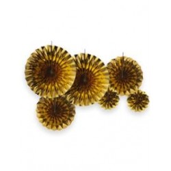 Rosace métalisée à...