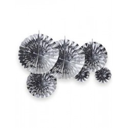 Rosace argent  à suspendre...