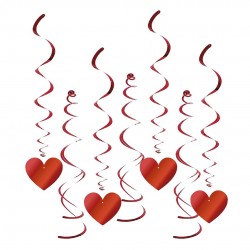 Spirale métallisée à...