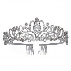 Diadème princesse - métal...