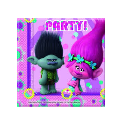 20 serviettes trolls
