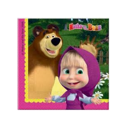 20 servietttes masha and...