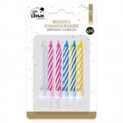 Bougie - lot de 12 -...