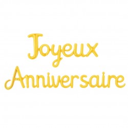 Ballon aluminium Joyeux...