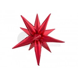 ballon aluminium étoile 3D...
