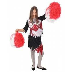 Costume pom-pom girl zombie...