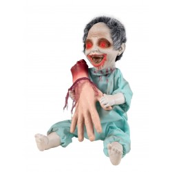 Zombie maniaque avec main...