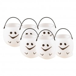 Mini pots fantomes - lot de 6