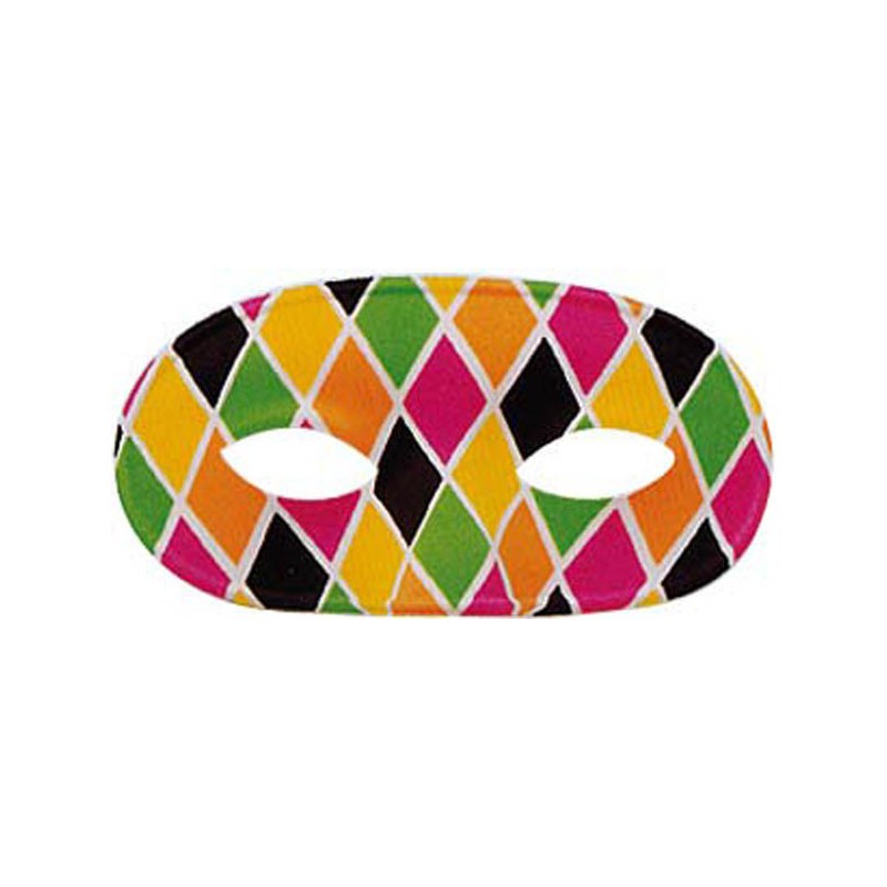 Loup arlequin avec nez adulte