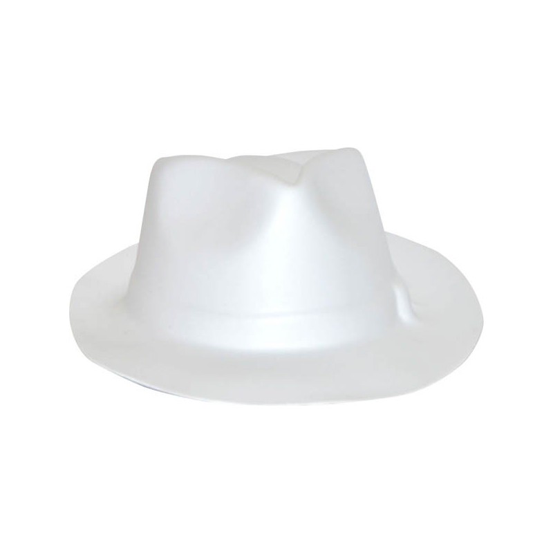 Chapeau gangster Eva blanc