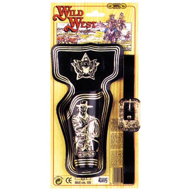 Ceinturon holster cow-boy  (vide)