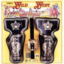 Ceinturon double holster (vide)