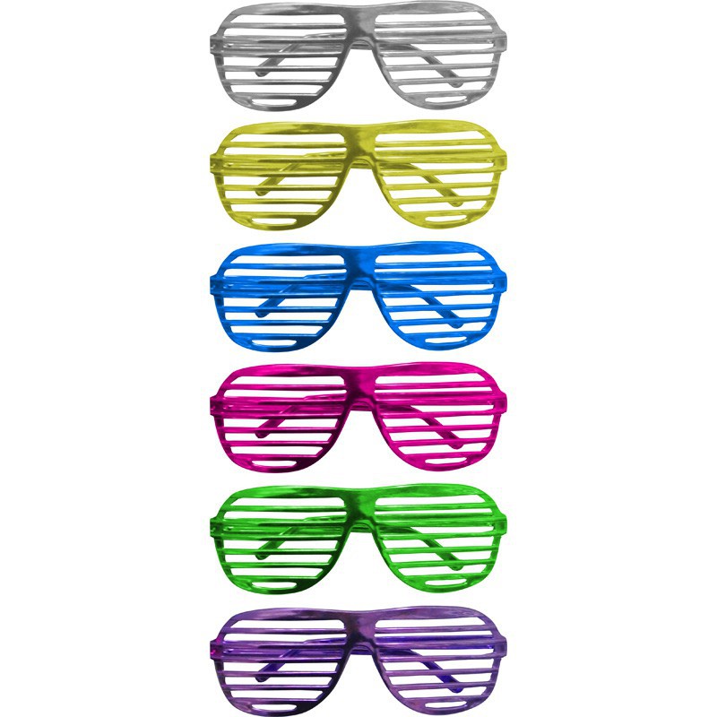 Lunettes grill métallique sans verres