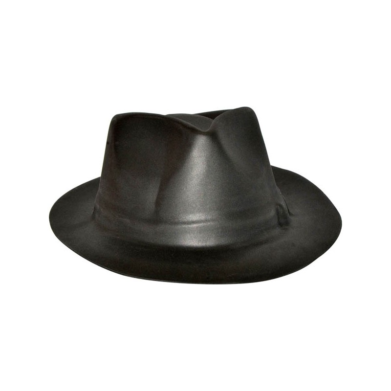 Chapeau gangster adulte Eva noir