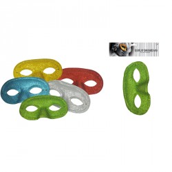 Loup domino paillettes