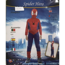 Costume spider man m et l...