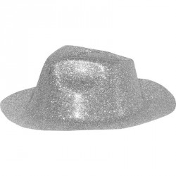 Chapeau al capone en pvc à...