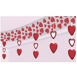 Décoration toit cœur 244...