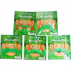 Moustache st Patrick - modèles assortis