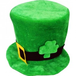 Chapeau haut de forme st Patrick en velours