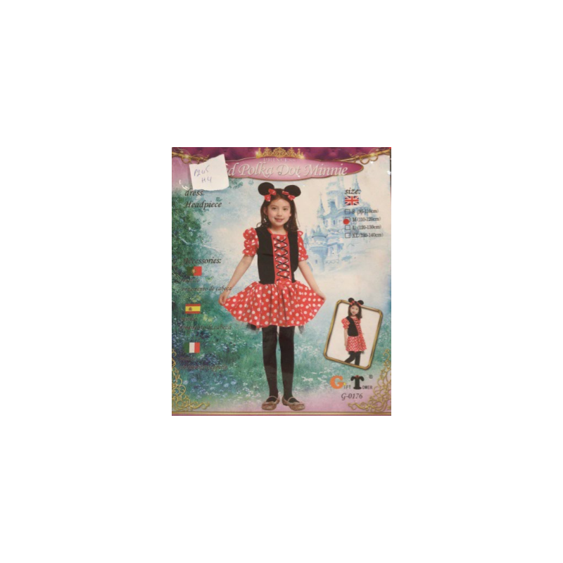 Costume mousse fille m  et l ( m : 4-6 ans  , l:7-9 ans)