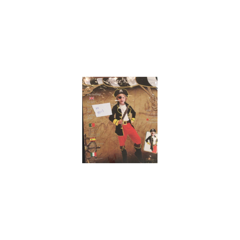 Costume pirate m et l ( m : 4-6 ans  , l:7-9 ans)