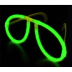 Lunettes lumineuses auto cassant 15x12 cm 4/6h couleurs vert