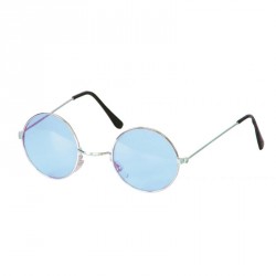 Lunette hippie uv protection Bleu