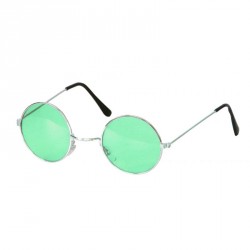 Lunette hippie uv protection Vert