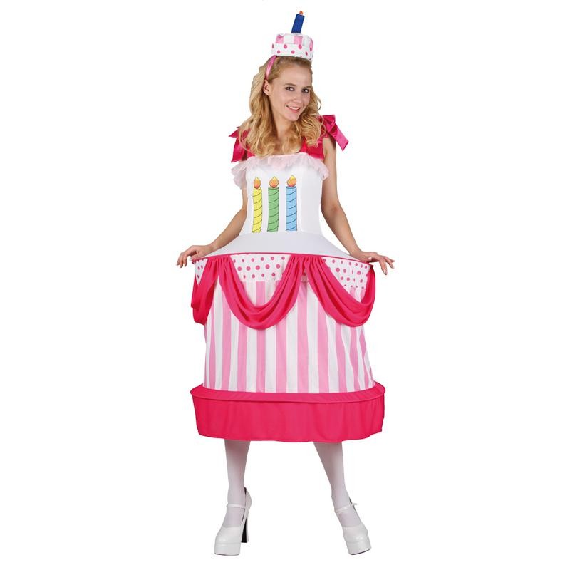 Costume gâteau d’anniversaire femme