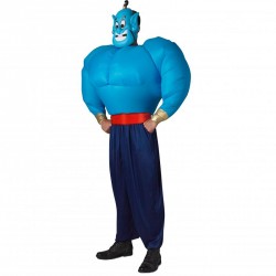 Déguisement génie ALADIN avec torse gonflable
