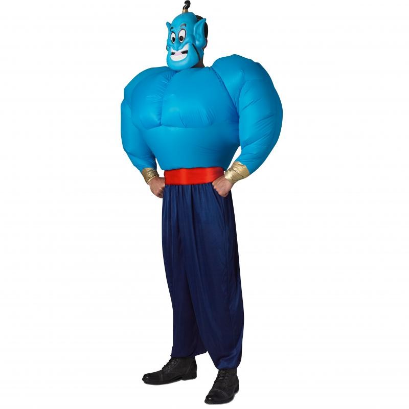 Déguisement génie ALADIN avec torse gonflable