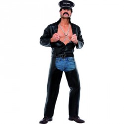 Déguisement village people biker