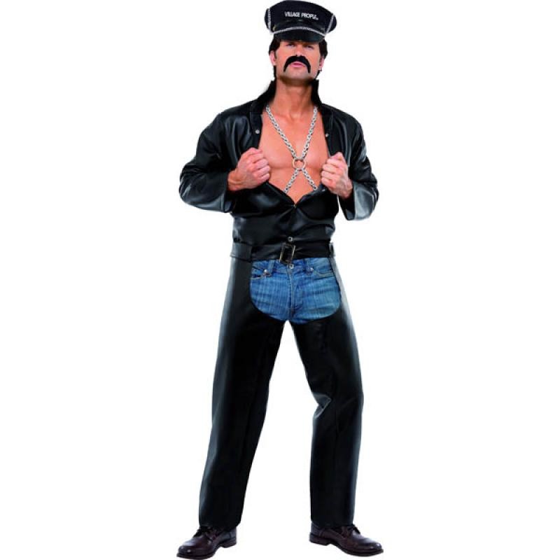 Déguisement village people biker