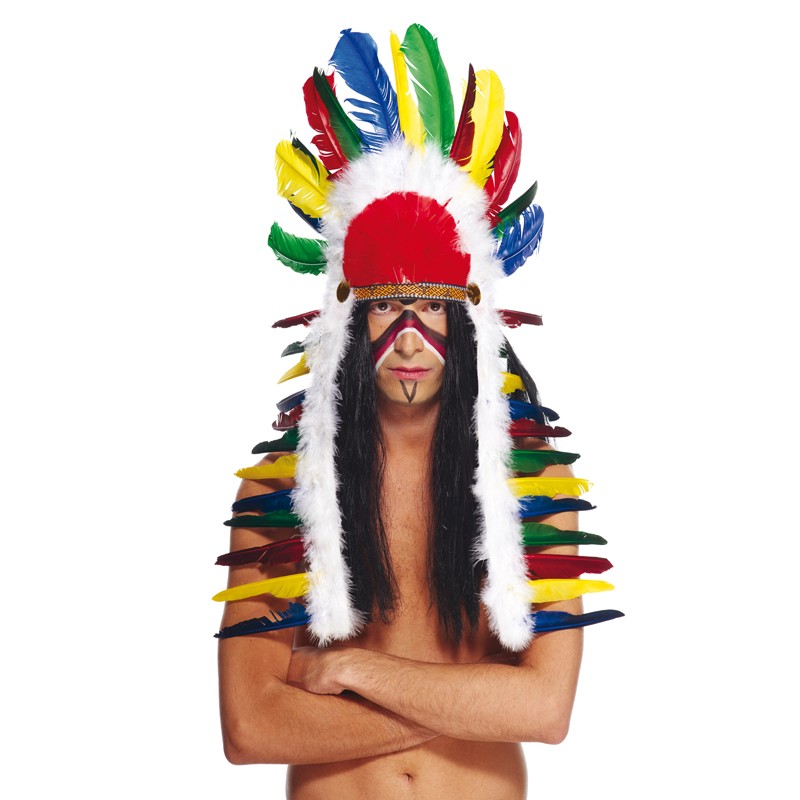 Coiffe de chef indien cheval fou adulte