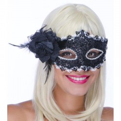 Loup baroque noir EPUISE