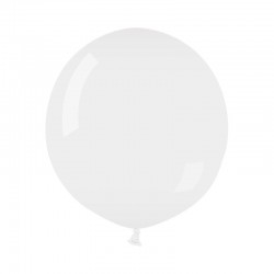 ballon blanc géant diam 100cm cir 314 cm
