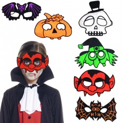 Masque Halloween néon...