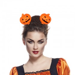 Serre tête citrouilles lumineuses