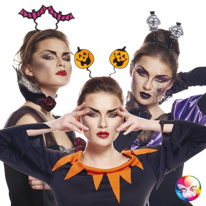 Serre tête Halloween néons