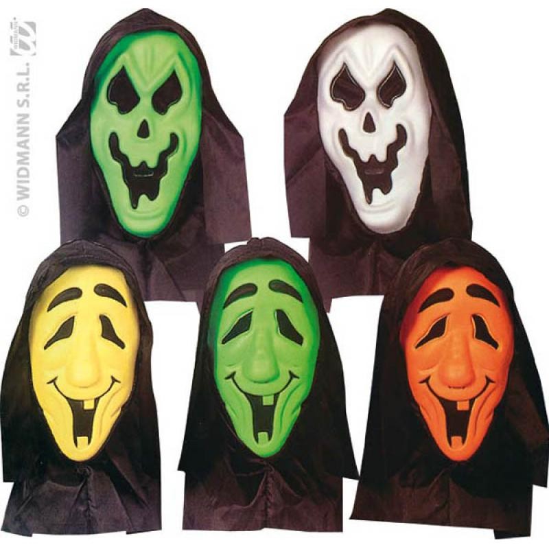 Masque en vinyle et capuche yeux invisibles