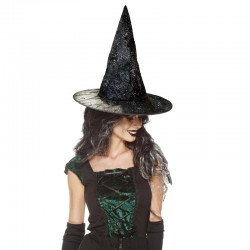 Chapeau sorcière toile...