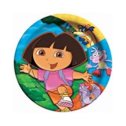 8 assiettes Dora EPUISE