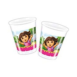 8 Gobelets Dora EPUISE