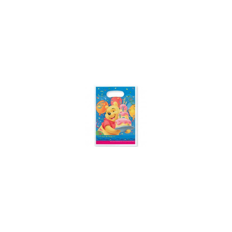 8 sachets  Winnie l'ourson